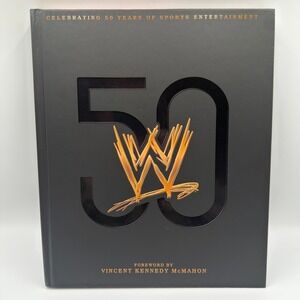 WWE 50 Years of Sports Entertainment Hardcover Book DK Vincent McMahon 2013